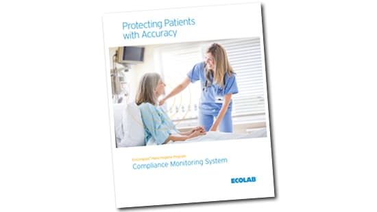 Hand Hygiene Compliance Monitoring Brochure Cover