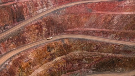 Mining pit
