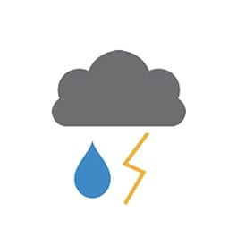 Storm Water Icon